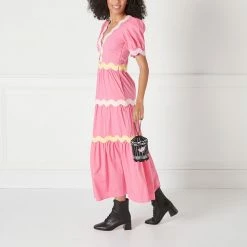 Lulu Guinness BLACK BIRDCAGE COLLECTIBLES CLUTCH BAG BAGS