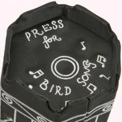 Lulu Guinness BLACK BIRDCAGE COLLECTIBLES CLUTCH BAG BAGS