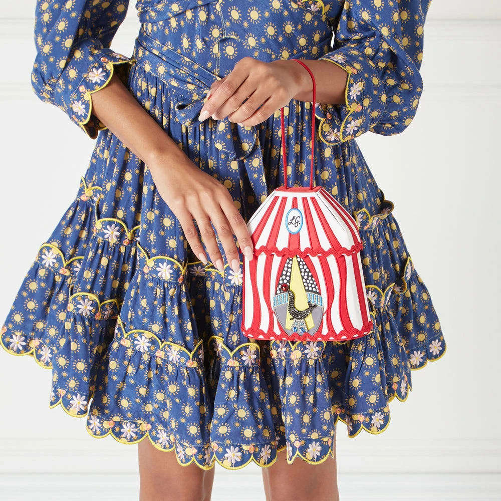 Lulu Guinness BAGS RED CIRCUS COLLECTIBLES CLUTCH BAG 8 Lulu Guinness BAGS RED CIRCUS COLLECTIBLES CLUTCH BAG