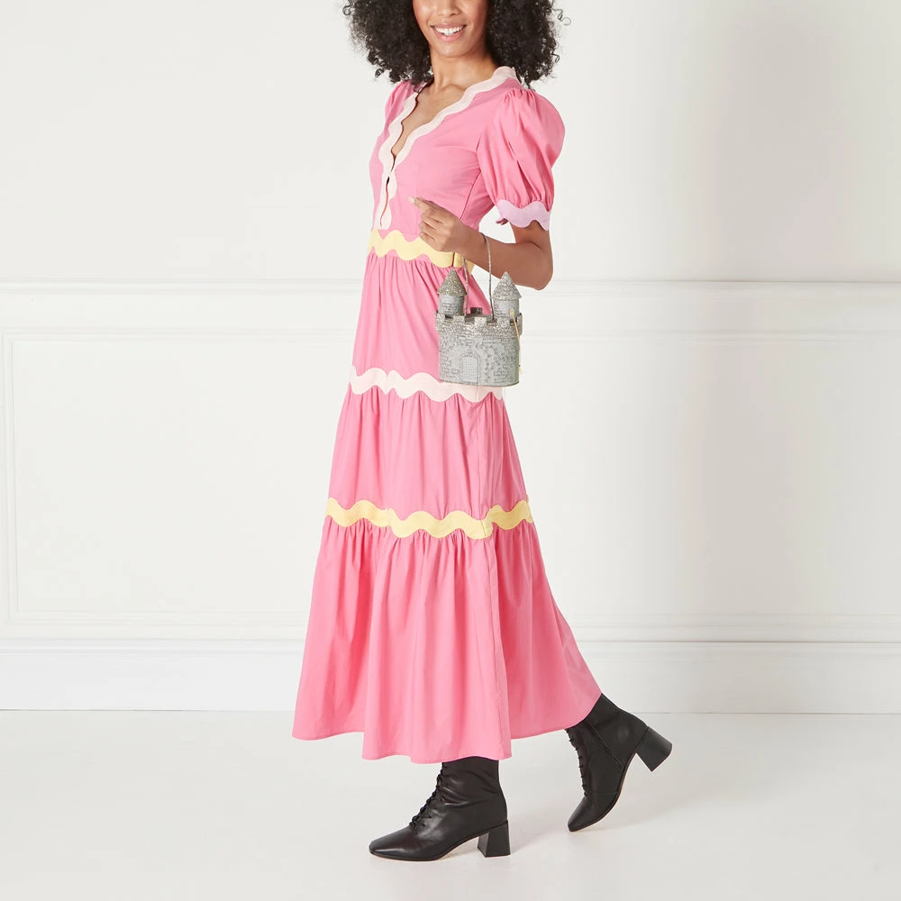 Lulu Guinness BAGS SILVER CASTLE COLLECTIBLES CLUTCH BAG 9 Lulu Guinness BAGS SILVER CASTLE COLLECTIBLES CLUTCH BAG