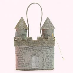 Lulu Guinness BAGS SILVER CASTLE COLLECTIBLES CLUTCH BAG