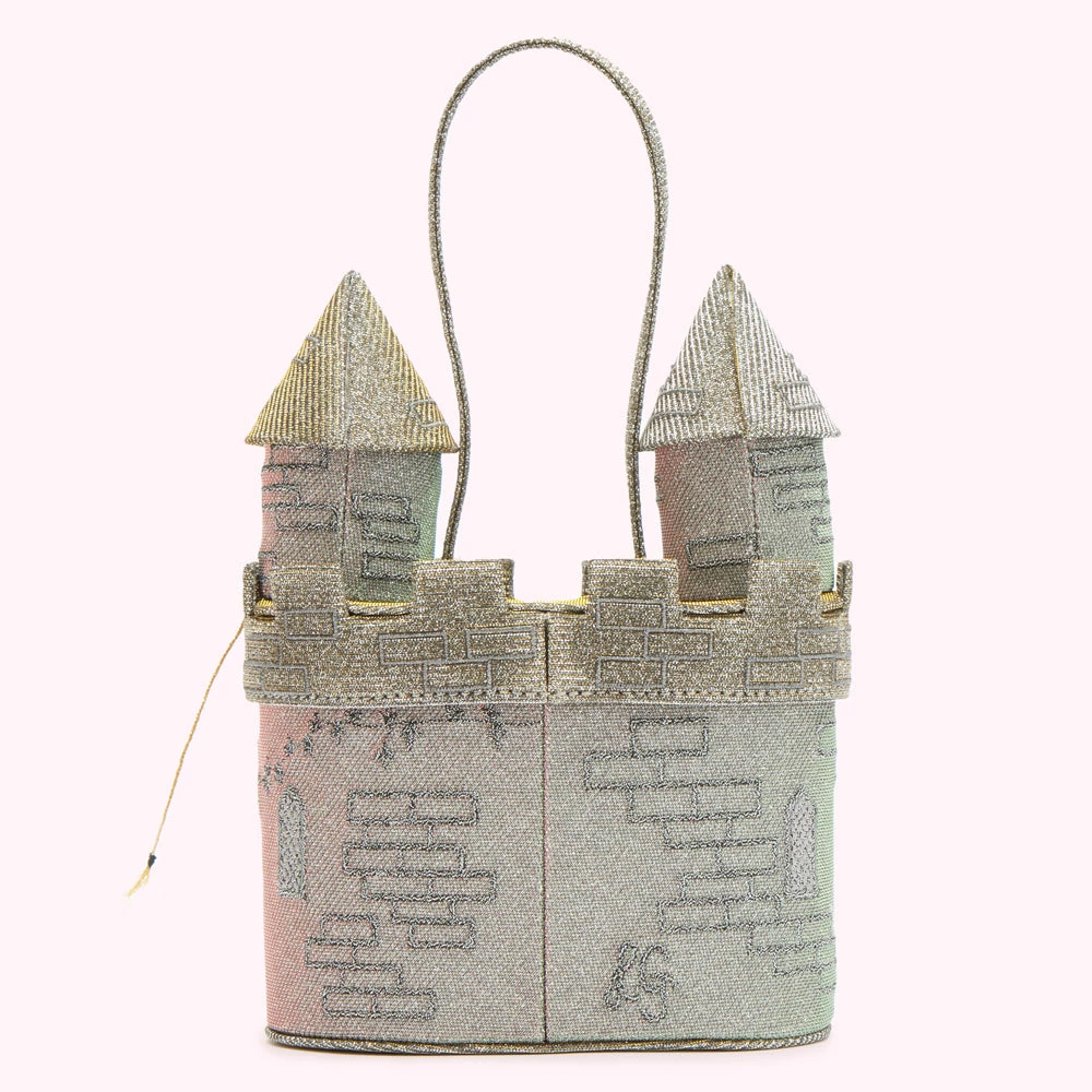 Lulu Guinness BAGS SILVER CASTLE COLLECTIBLES CLUTCH BAG 4 Lulu Guinness BAGS SILVER CASTLE COLLECTIBLES CLUTCH BAG