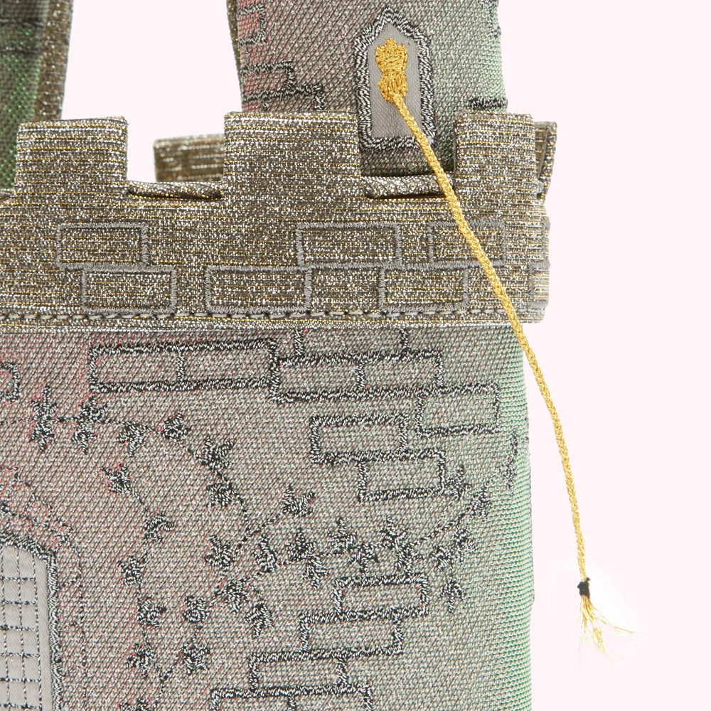 Lulu Guinness BAGS SILVER CASTLE COLLECTIBLES CLUTCH BAG 7 Lulu Guinness BAGS SILVER CASTLE COLLECTIBLES CLUTCH BAG