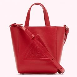 Lulu Guinness LULU RED SLOW DOWN MINI BIBI