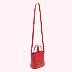 Lulu Guinness LULU RED SLOW DOWN MINI BIBI