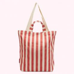 Lulu Guinness BAGS LULU RED SLOW DOWN JEAN TOTE