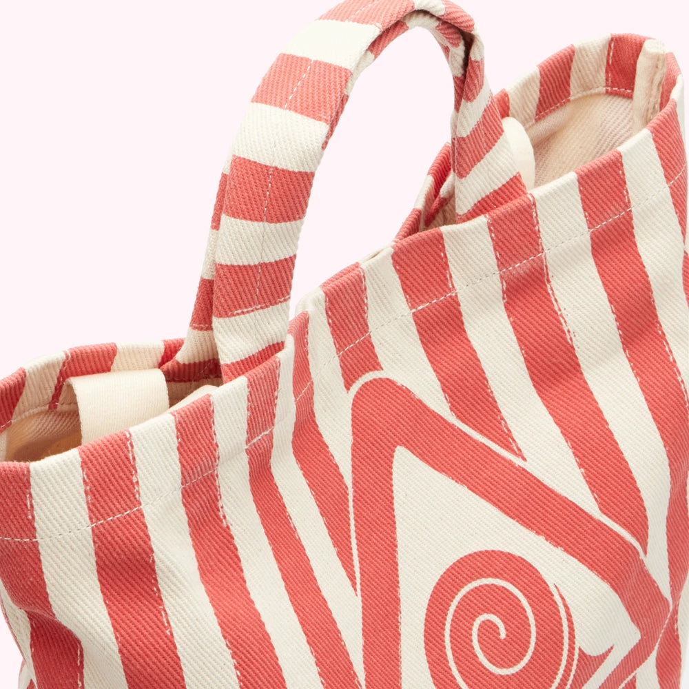 Lulu Guinness BAGS LULU RED SLOW DOWN JEAN TOTE 5 Lulu Guinness BAGS LULU RED SLOW DOWN JEAN TOTE
