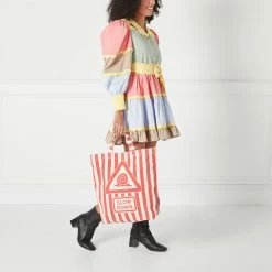 Lulu Guinness BAGS LULU RED SLOW DOWN JEAN TOTE 15 Lulu Guinness BAGS LULU RED SLOW DOWN JEAN TOTE