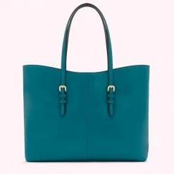 Lulu Guinness EMERALD REVERSIBLE HANDLES JUDE TOTE BAG BAGS