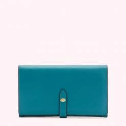 Lulu Guinness BAGS EMERALD JUNIPER CHAIN WALLET