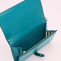 Lulu Guinness BAGS EMERALD JUNIPER CHAIN WALLET 9 Lulu Guinness BAGS EMERALD JUNIPER CHAIN WALLET