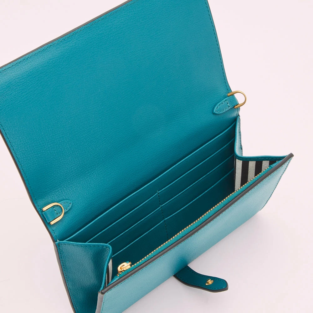 Lulu Guinness BAGS EMERALD JUNIPER CHAIN WALLET 5 Lulu Guinness BAGS EMERALD JUNIPER CHAIN WALLET