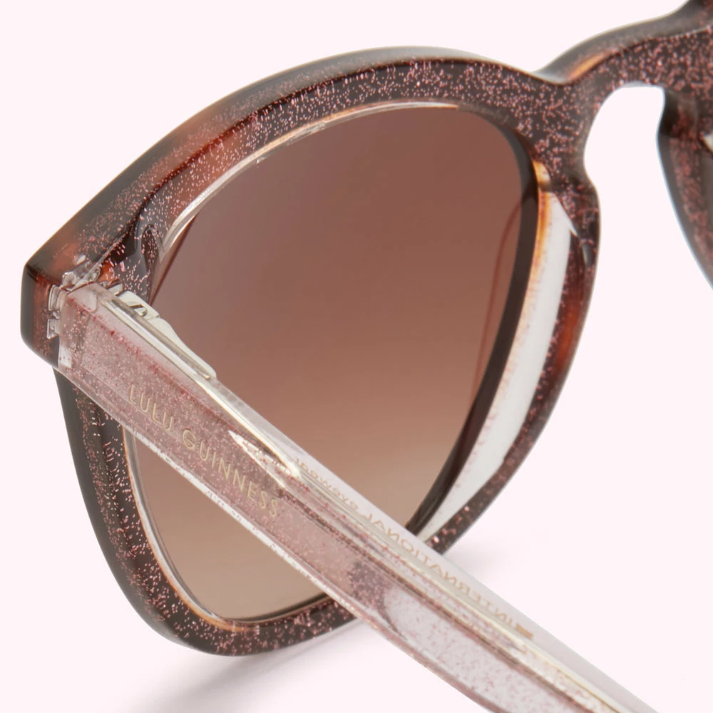 Lulu Guinness TORTOISESHELL BLUSH LIP PIN SUNGLASSES ACCESSORIES 6 Lulu Guinness TORTOISESHELL BLUSH LIP PIN SUNGLASSES ACCESSORIES