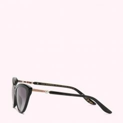 Lulu Guinness Timeless Black BLACK PEARL SUNGLASSES