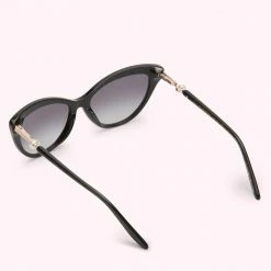 Lulu Guinness Timeless Black BLACK PEARL SUNGLASSES