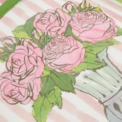 Lulu Guinness BLUSH ROSE FREIDA MESH TOTE BAG BAGS