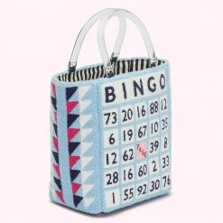 Lulu Guinness WEDGEWOOD BINGO BIBI TOTE BAGS