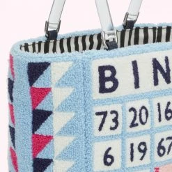 Lulu Guinness WEDGEWOOD BINGO BIBI TOTE BAGS