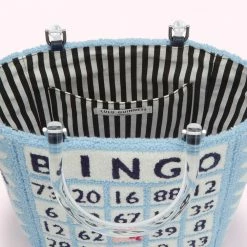 Lulu Guinness WEDGEWOOD BINGO BIBI TOTE BAGS