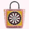Lulu Guinness CANDY BULLSEYE BIBI TOTE BAGS