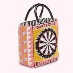 Lulu Guinness CANDY BULLSEYE BIBI TOTE BAGS