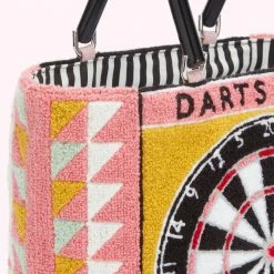 Lulu Guinness CANDY BULLSEYE BIBI TOTE BAGS