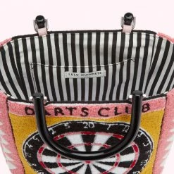 Lulu Guinness CANDY BULLSEYE BIBI TOTE BAGS