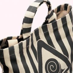 Lulu Guinness BLACK SLOW DOWN JEAN TOTE