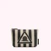 Lulu Guinness Slow Down Collection BLACK MEDIUM SLOW DOWN POUCH