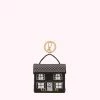 Lulu Guinness BLACK LULU HOUSE MINI COLLECTIBLES CHARM 2 Lulu Guinness BLACK LULU HOUSE MINI COLLECTIBLES CHARM