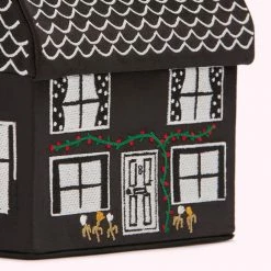 Lulu Guinness BLACK LULU HOUSE MINI COLLECTIBLES CHARM