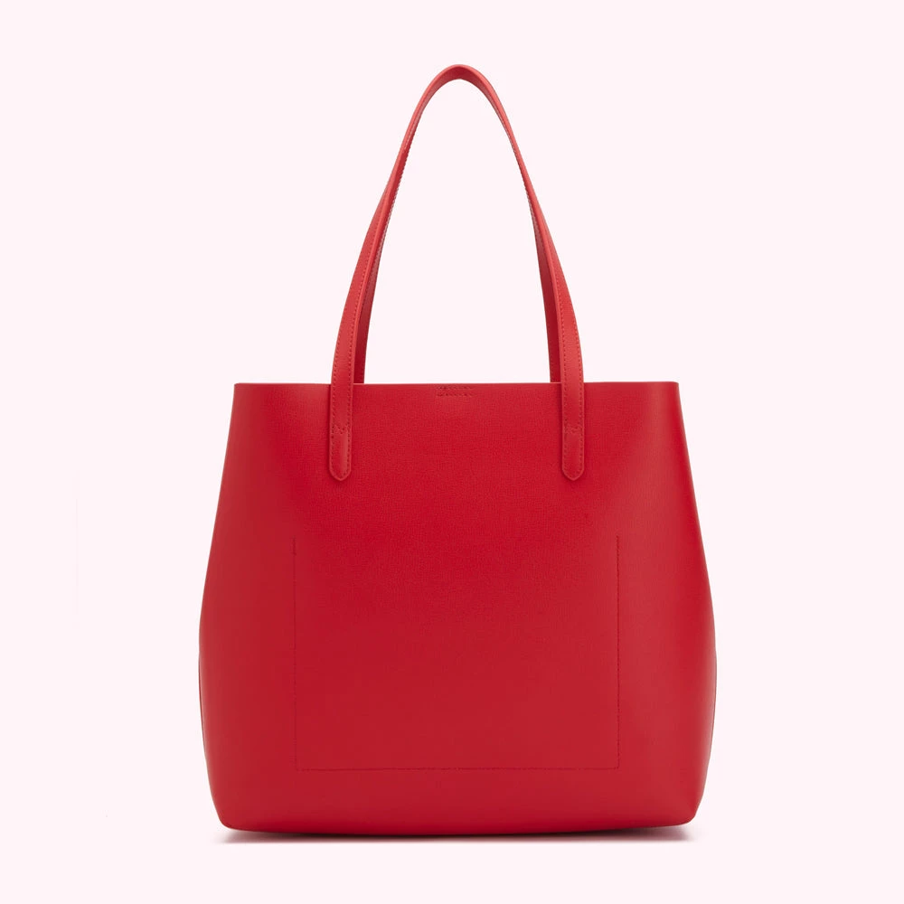 Lulu Guinness CLASSIC RED LEATHER LARGE IVY TOTE BAG BAGS 5 Lulu Guinness CLASSIC RED LEATHER LARGE IVY TOTE BAG BAGS