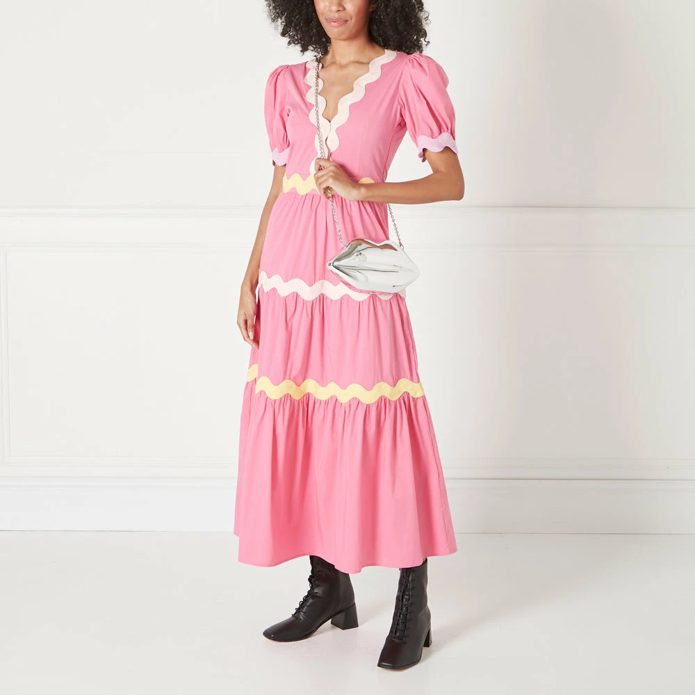 Lulu Guinness SILVER LIPS MEDIUM CLUTCH BAG BAGS 11 Lulu Guinness SILVER LIPS MEDIUM CLUTCH BAG BAGS