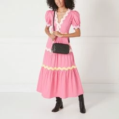 Lulu Guinness BLACK SMALL QUILTED LIP ASHLEY LEATHER CROSSBODY BAG BAGS