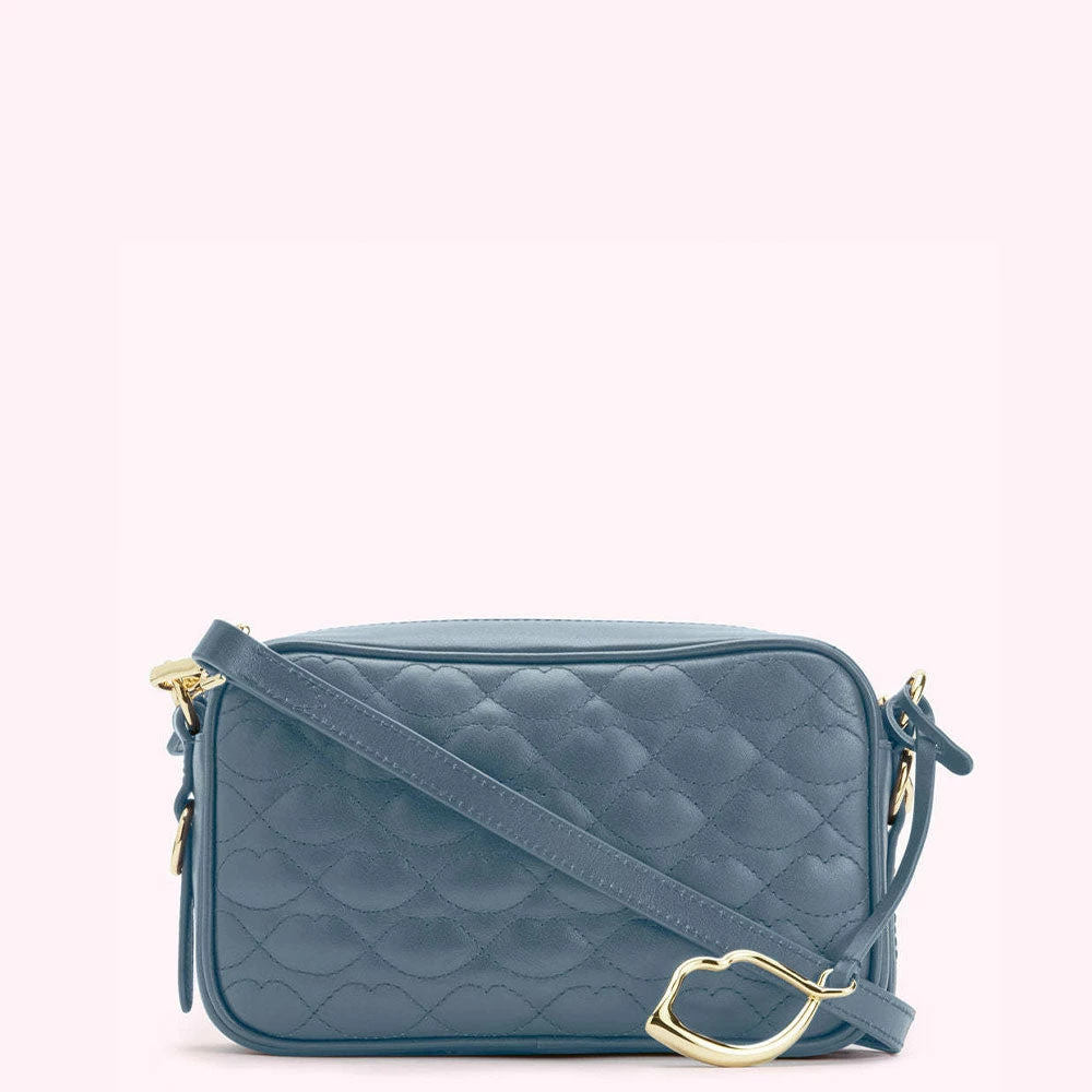 Lulu Guinness SEAL SMALL QUILTED LIP LEATHER ASHLEY CROSSBODY BAG BAGS 3 Lulu Guinness SEAL SMALL QUILTED LIP LEATHER ASHLEY CROSSBODY BAG BAGS