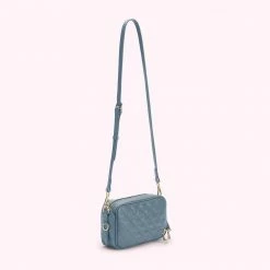 Lulu Guinness SEAL SMALL QUILTED LIP LEATHER ASHLEY CROSSBODY BAG BAGS 14 Lulu Guinness SEAL SMALL QUILTED LIP LEATHER ASHLEY CROSSBODY BAG BAGS