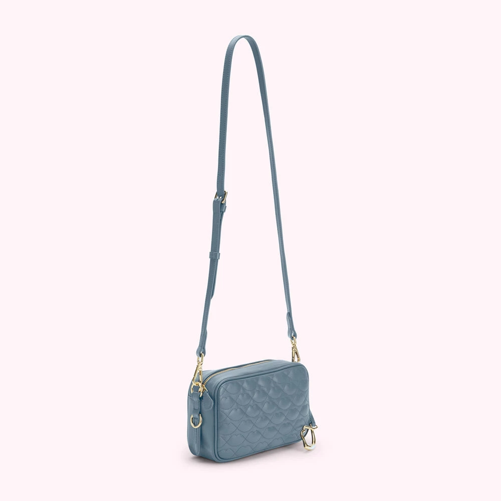 Lulu Guinness SEAL SMALL QUILTED LIP LEATHER ASHLEY CROSSBODY BAG BAGS 6 Lulu Guinness SEAL SMALL QUILTED LIP LEATHER ASHLEY CROSSBODY BAG BAGS
