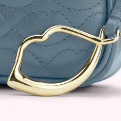 Lulu Guinness SEAL SMALL QUILTED LIP LEATHER ASHLEY CROSSBODY BAG BAGS 17 Lulu Guinness SEAL SMALL QUILTED LIP LEATHER ASHLEY CROSSBODY BAG BAGS