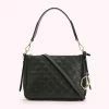 Lulu Guinness BLACK SMALL QUILTED LIP LEATHER CALLIE CROSSBODY BAG BAGS 2 Lulu Guinness BLACK SMALL QUILTED LIP LEATHER CALLIE CROSSBODY BAG BAGS