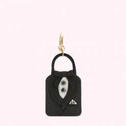 Lulu Guinness BLACK TUXEDO MINI COLLECTIBLES CHARM