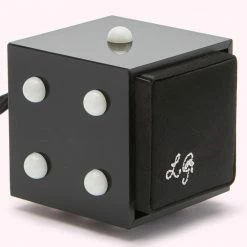 Lulu Guinness BLACK DICE MINI COLLECTIBLES CHARM 8 Lulu Guinness BLACK DICE MINI COLLECTIBLES CHARM