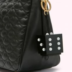 Lulu Guinness BLACK DICE MINI COLLECTIBLES CHARM 9 Lulu Guinness BLACK DICE MINI COLLECTIBLES CHARM