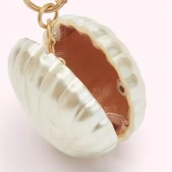 Lulu Guinness IVORY SHELL MINI COLLECTIBLES CHARM 8 Lulu Guinness IVORY SHELL MINI COLLECTIBLES CHARM