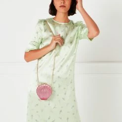 Lulu Guinness BLOSSOM SHELL CLUTCH