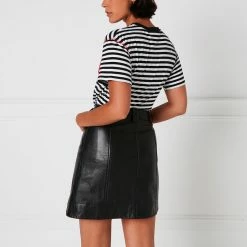 Lulu Guinness Clothing & Shoes STRIPE POCKET MACIE T-SHIRT